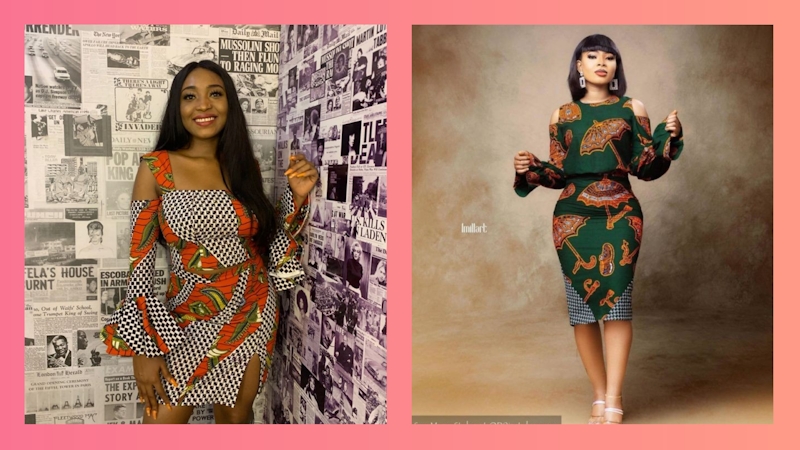 Open sleeves ankara aso ebi styles