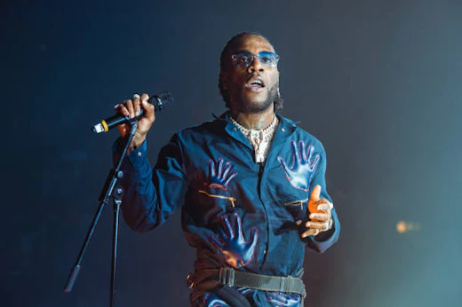 Burna Boy in a show
