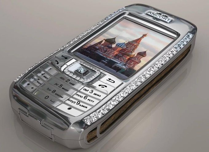 Ancort Diamond Crypto Smartphone is one of the most expensive phones in the world
