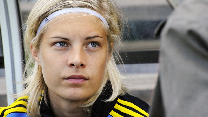 Lina Hurtig is one of the most beautiful female football players in the world 