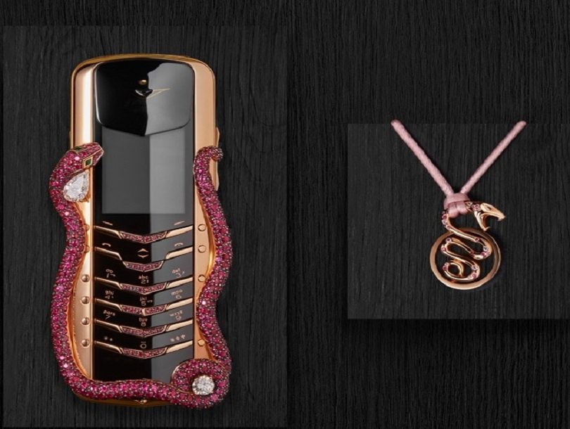 Vertu Signature Cobra is one of the most expensive phones in the world