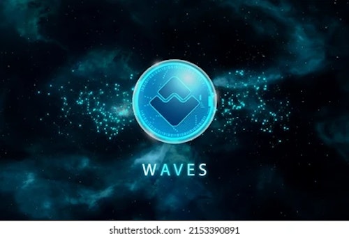 WAVES, the cryptocurrency asset.