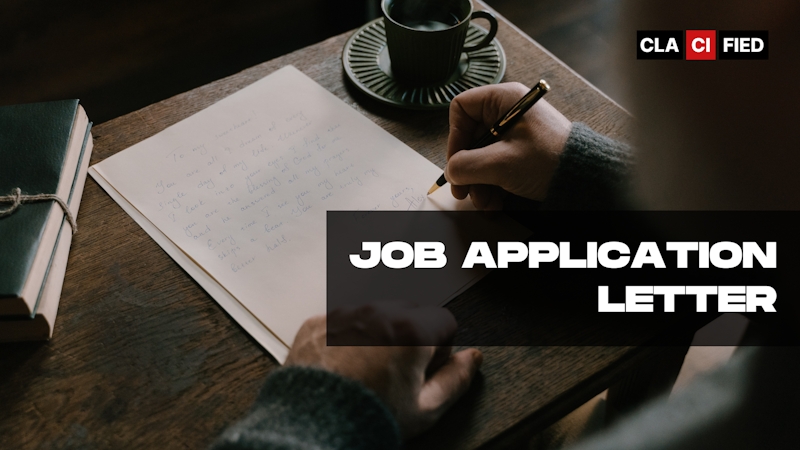 How to write a job application letter in 2022