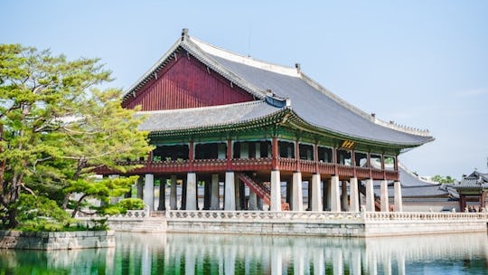 A place in South Korea,  one of the richest countries in the world