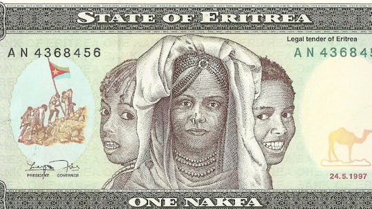 The Eritrean Nakfa ranks 7th on our list of highest currencies in Africa