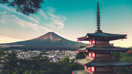 Mount Fuji, Japan one of the richest countries in the world