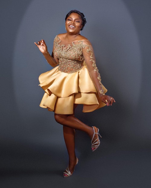 The beautiful actress, Funke Akindele has been married twice