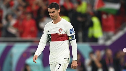 Cristiano Ronaldo after Portugal exit in the 2022 World Cup