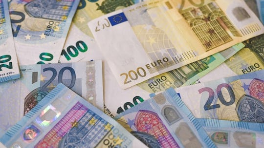 Euro bills, one of the most valuable currencies in the world 