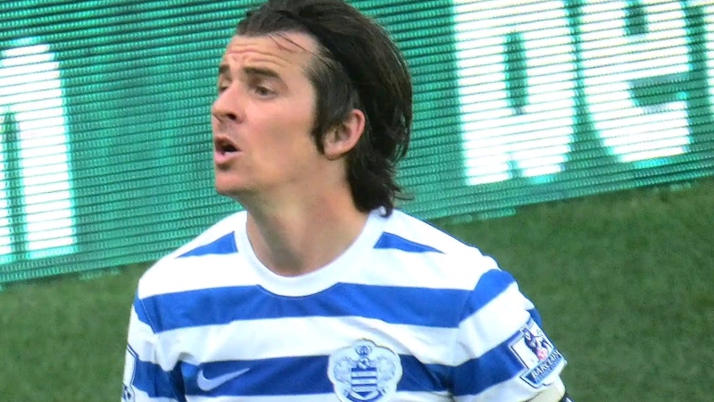 Joey Barton of QPR donning the captain armband
