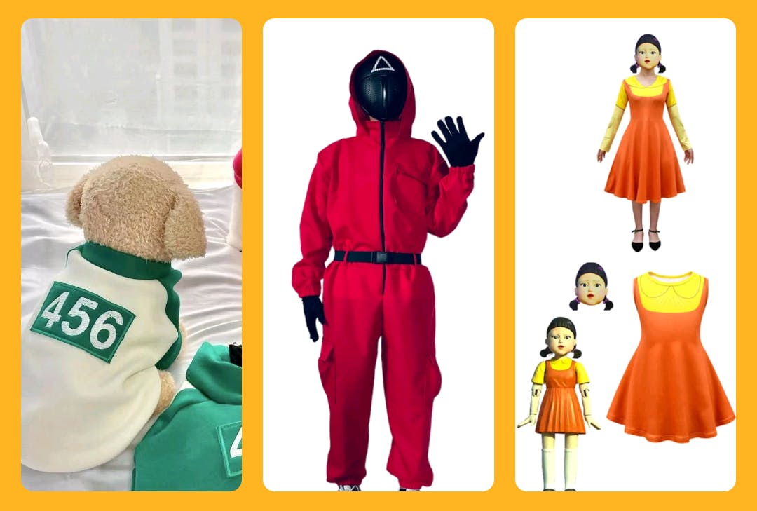 Best Squid Games costumes and cheapest stores to buy in UK