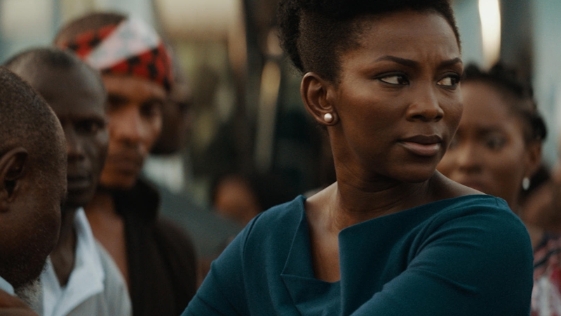 Genevieve Nnaji in a scene in Lion Heart