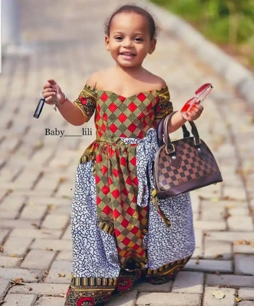 Ankara style 2025 for little girl
