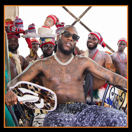 Burna Boy in 'odogwu' music video production
