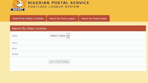 List of Nigeria postal code for the 36 states in the country