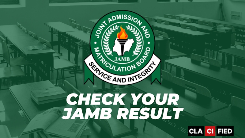 How to check JAMB results in 2022