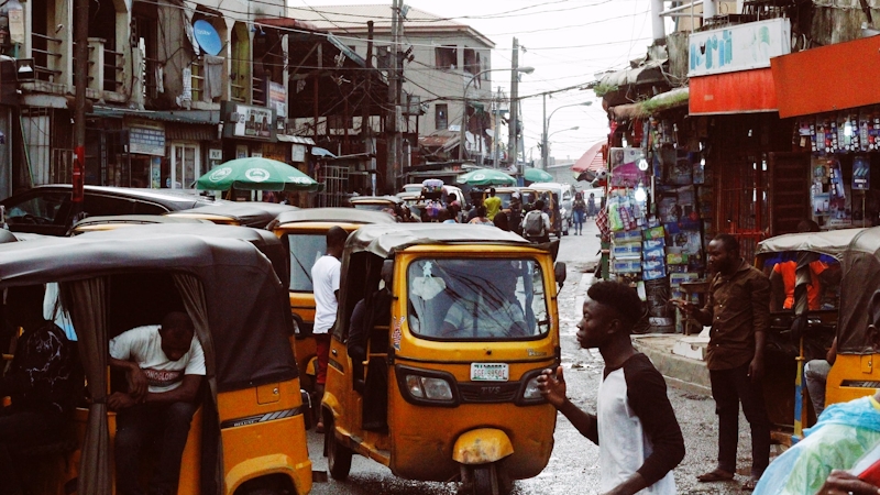 highest paying jobs in Nigeria - A city centre in Lagos, Nigeria