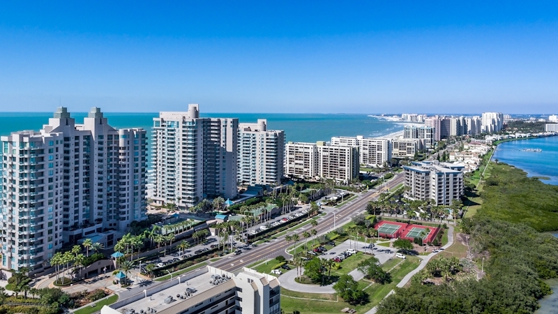 An image of one of the richest cities in Florida, a state in United States