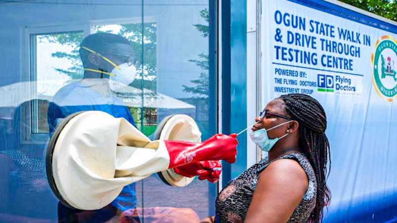 Ogun launches first covid-19 testing booth