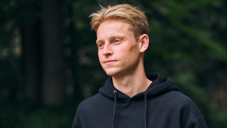 Image of Barcelona's Frenkie de Jong during an international duty with Netherlands