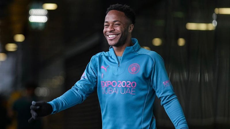 Image of Manchester City's Raheem Sterling