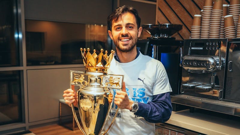 Image of Manchester City's midfielder Bernardo Silva