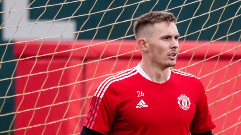 Image of Manchester United goalkeeper Dean Henderson