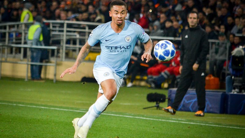 Image of Manchester City's striker Gabriel Jesus