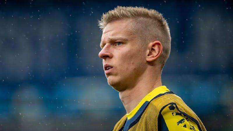 Image of Manchester City's Oleksandr Zinchenko