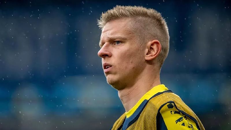 Image of Manchester City's Oleksandr Zinchenko