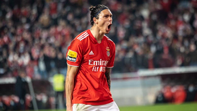 Benfica's striker, Darwin Núñez