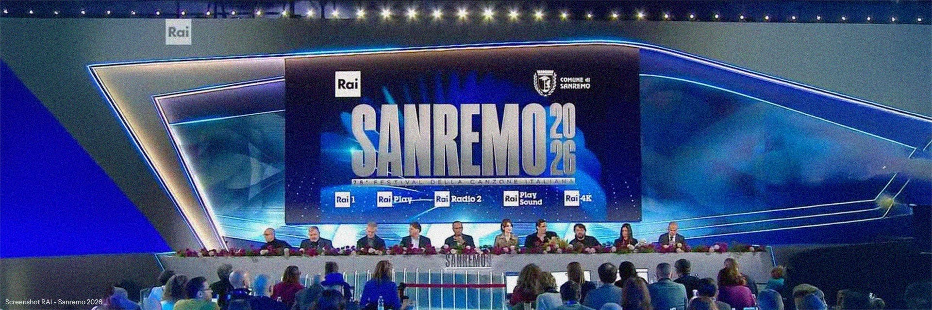 Sala stampa Sanremo