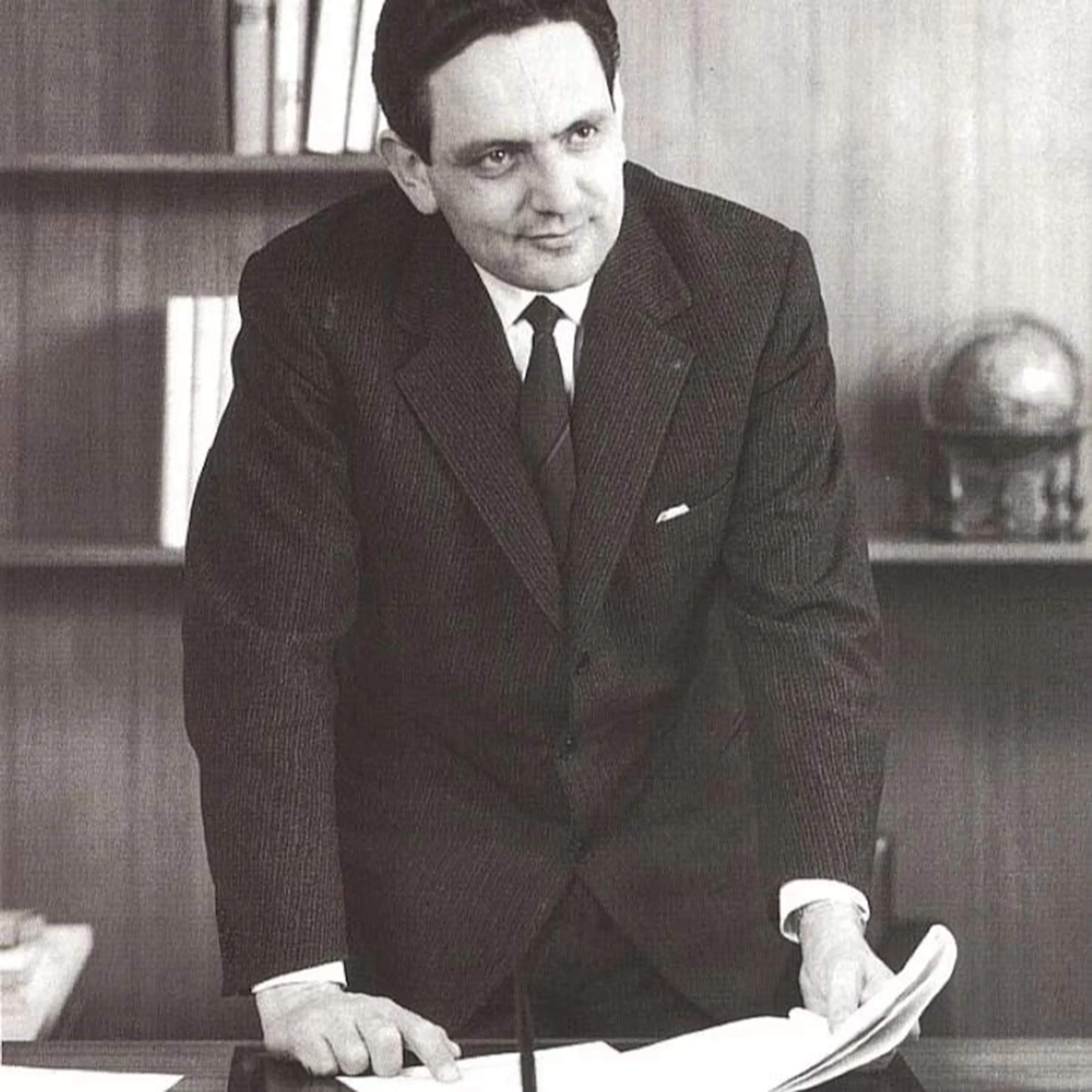 Foto in bianco e nero di Michele Ferrero