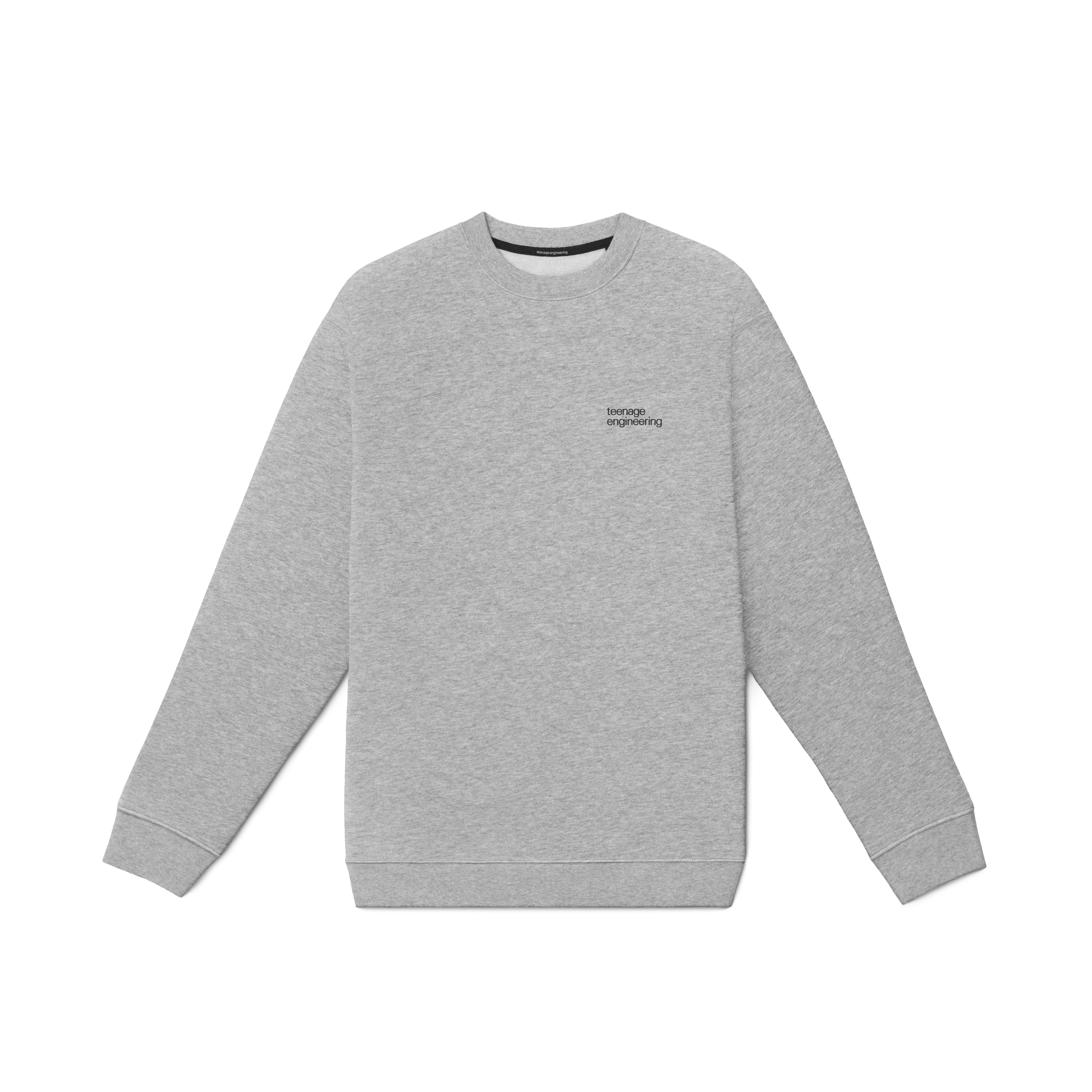 cotton sweatshirt gray melange