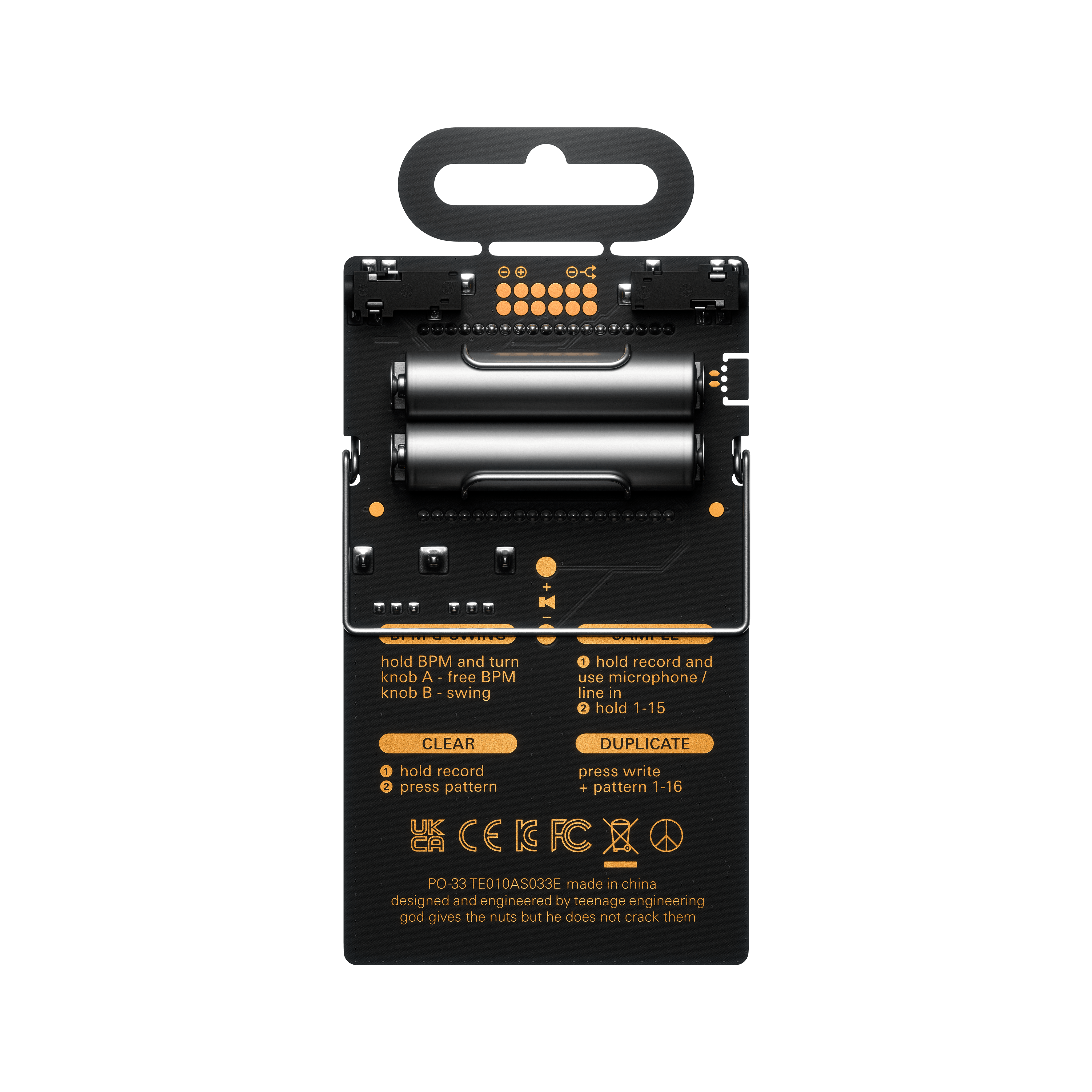 PO-33 K.O! - teenage engineering PO-33 K.O! - teenage engineering