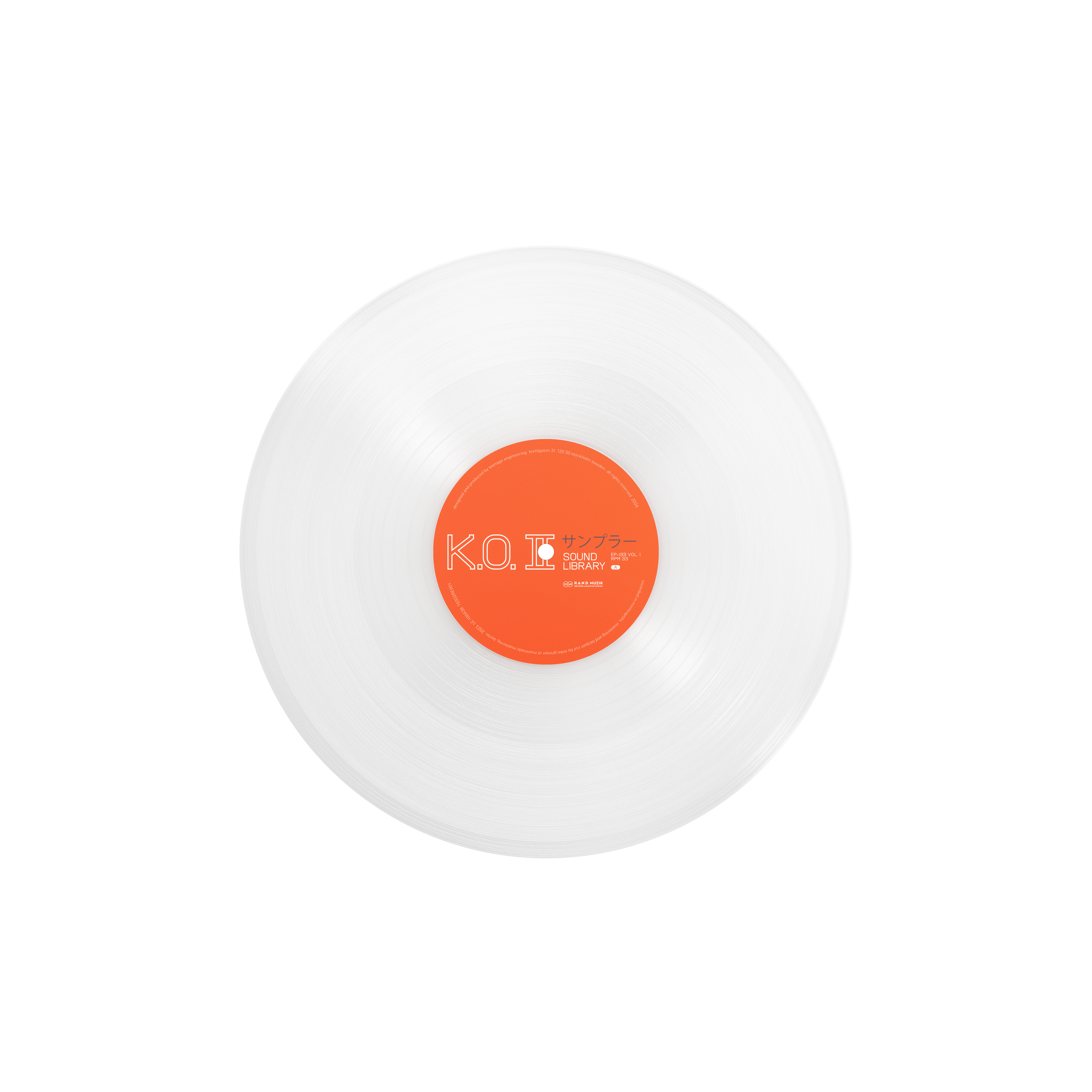 K.O. II soft bag - teenage engineering