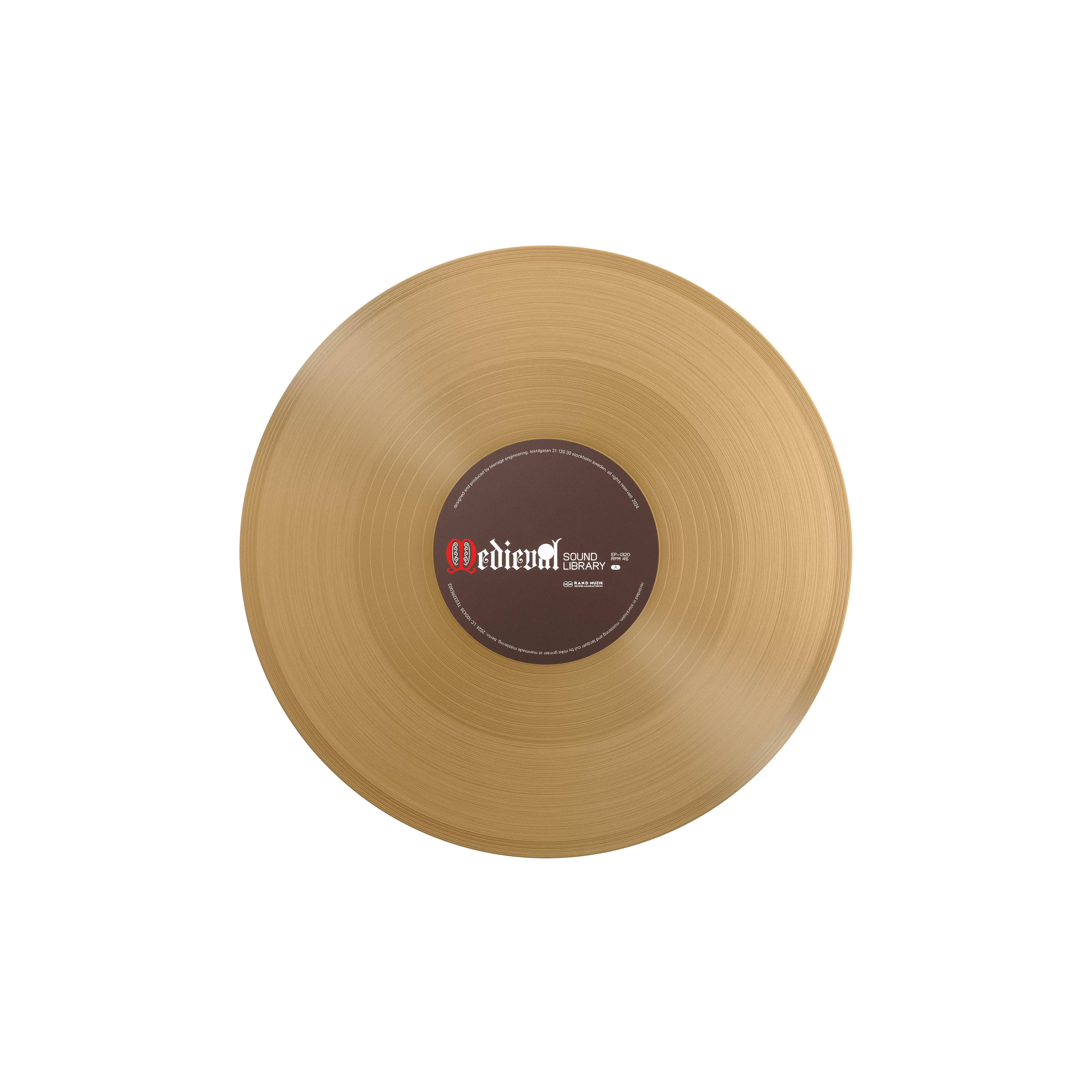 EP–1320 medieval vinyl - teenage engineering EP–1320 medieval vinyl - teenage engineering