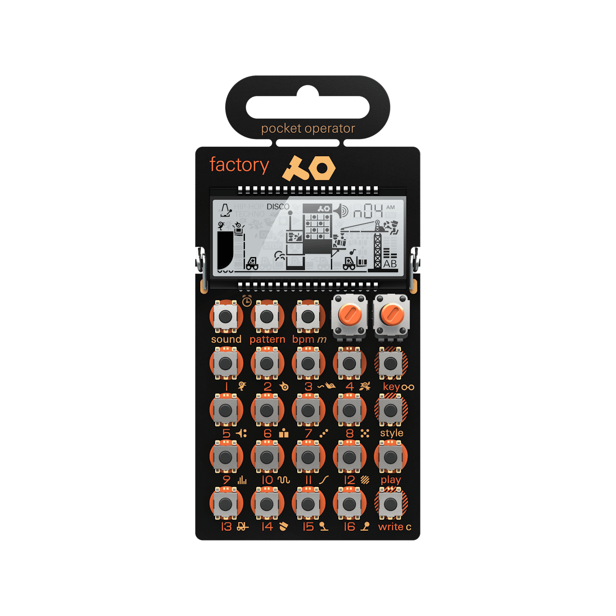 PO-16 factory - teenage engineering