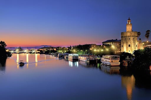 River in Seville