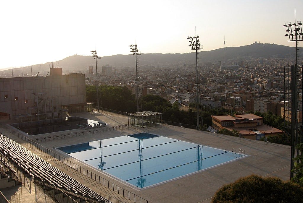 Olympic Pool in Barcelona