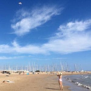 Port Ginesta beach