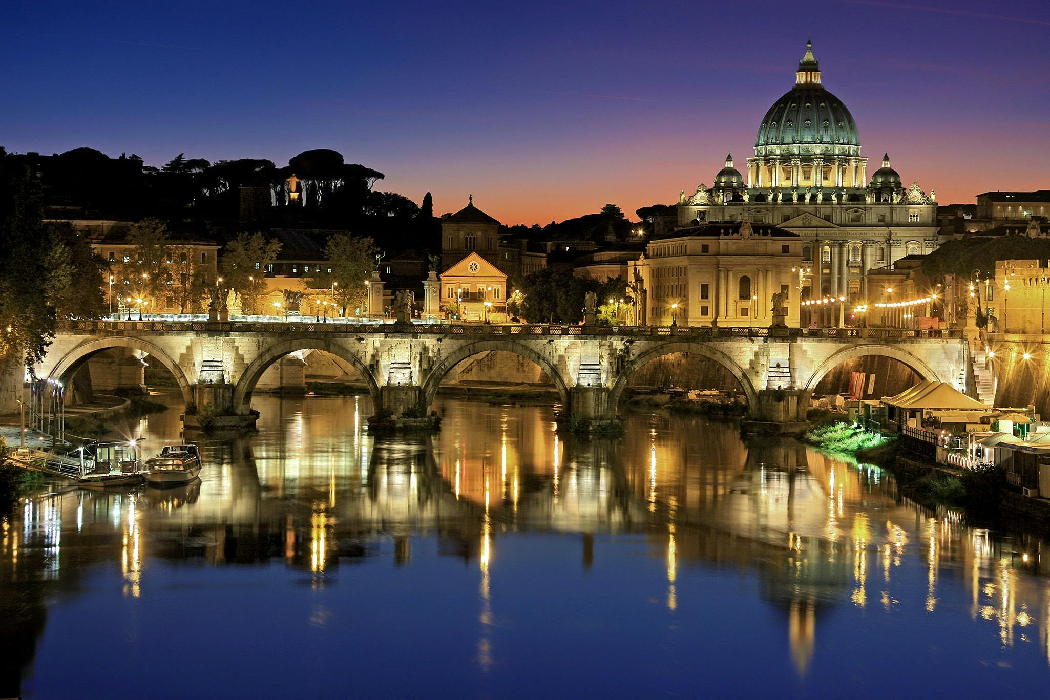 Iconic bridge, Rome