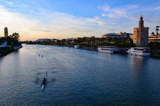 River in Seville