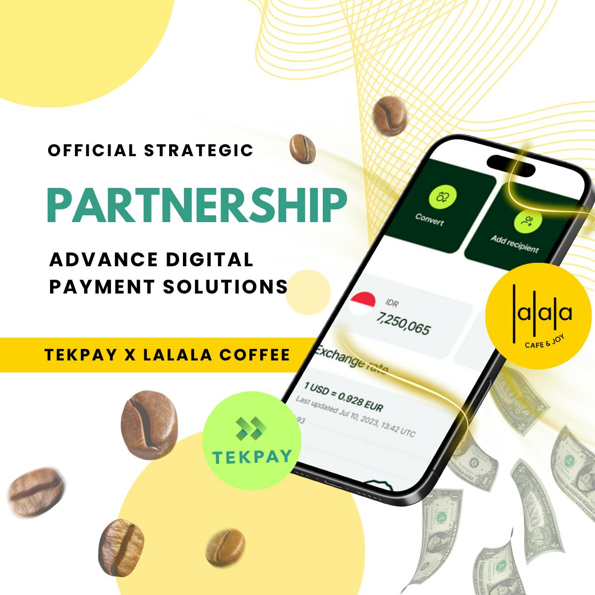 TekPay and Lalala Coffee Partnership