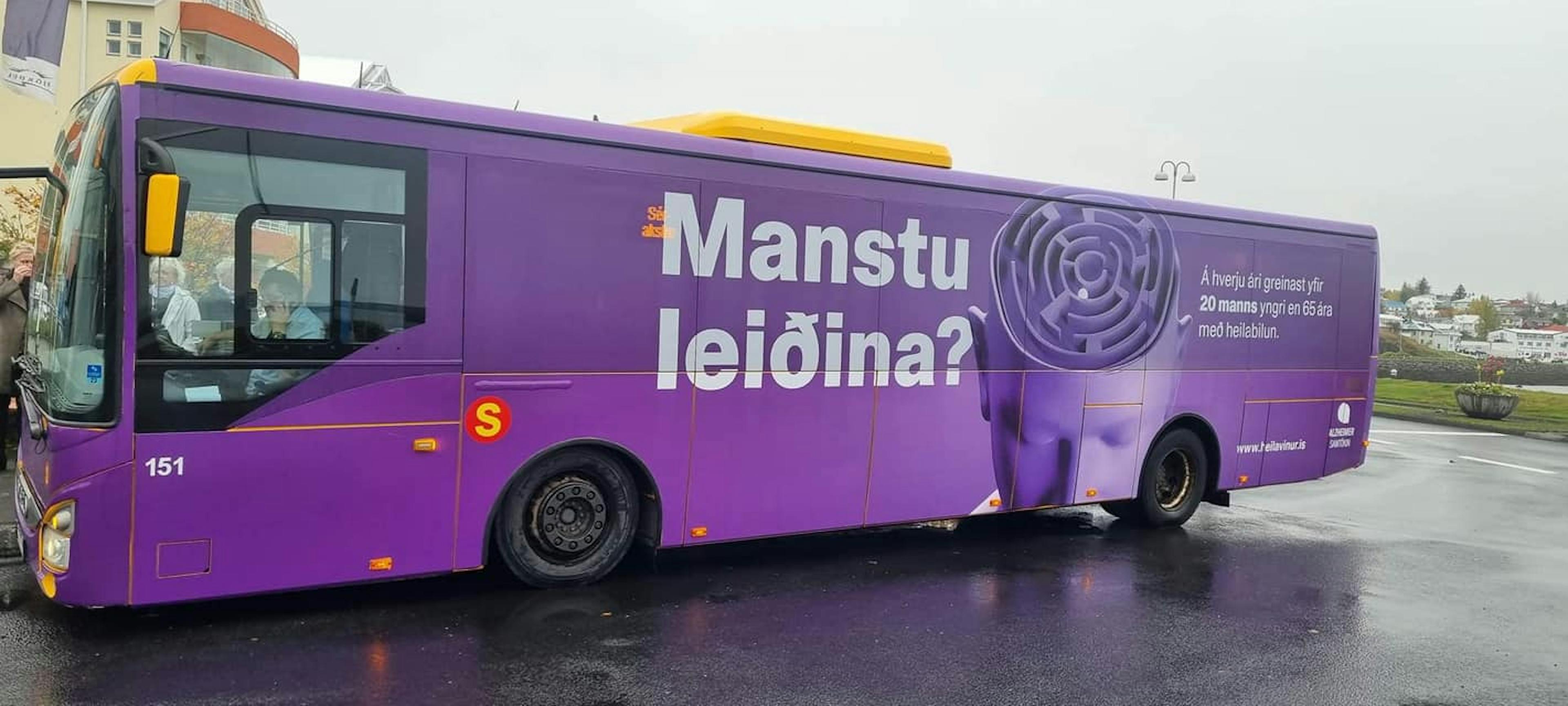 Munum leidina - straeto