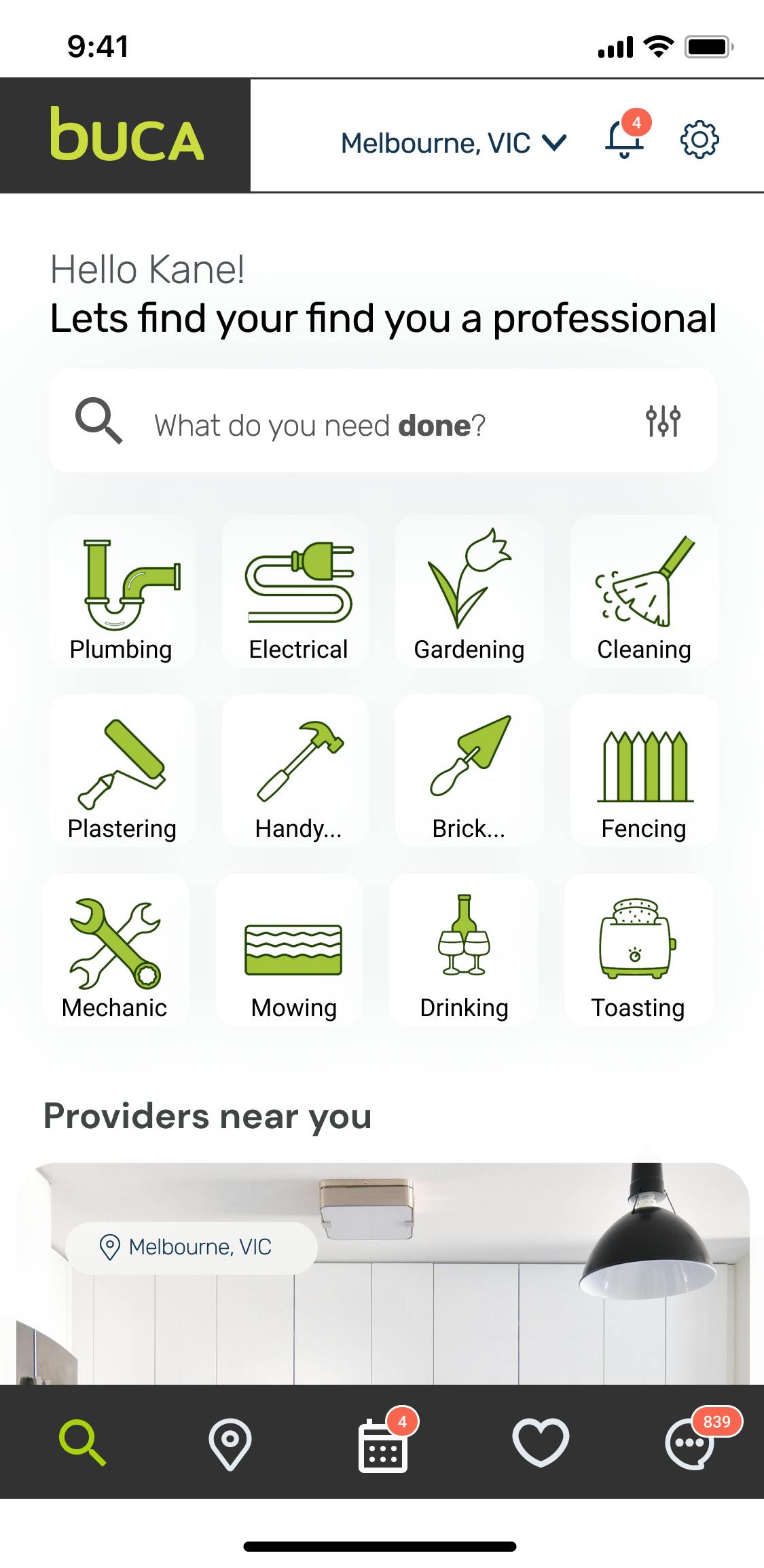 mobile dashboard buca