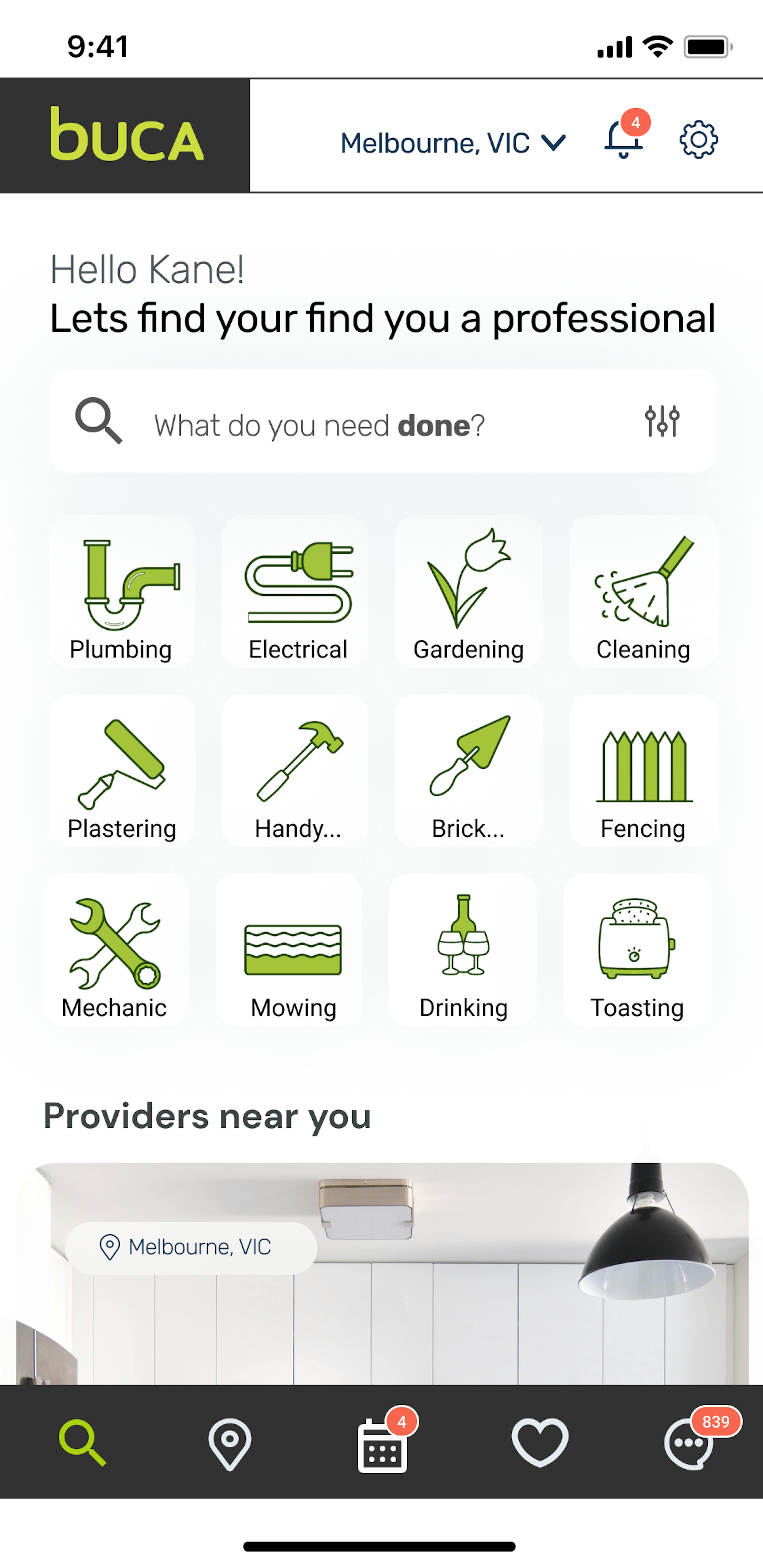 mobile dashboard buca