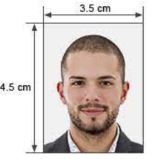 South Africa visa photo size requirements