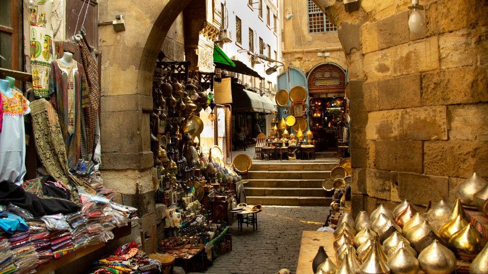 Cairo’s Khan el-Khalili bazaar