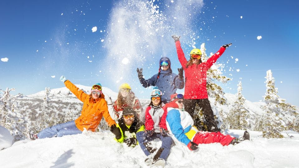 Snowboarding in Georgia